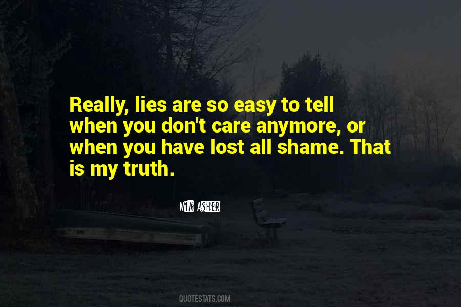 My Shame Quotes #175409