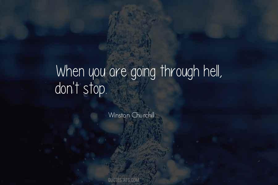 Through Hell Quotes #1065520