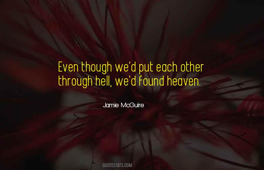 Through Hell Quotes #251589