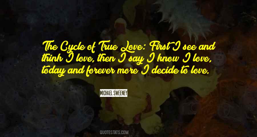 Cycle Love Quotes #1166509