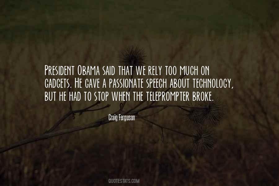 Obama Speech Quotes #1735851