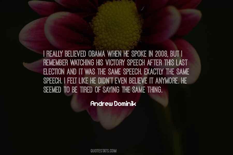 Obama Speech Quotes #343107