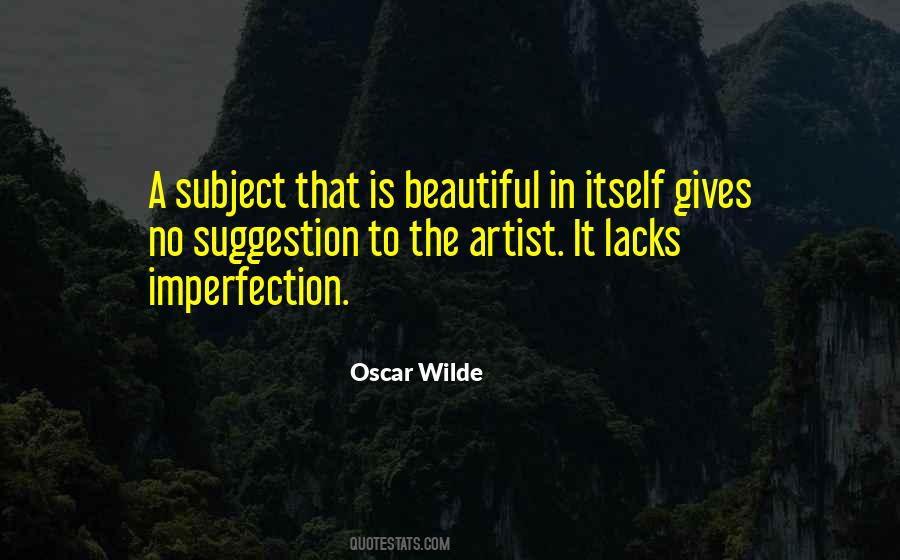 Quotes About A Subject #1018688