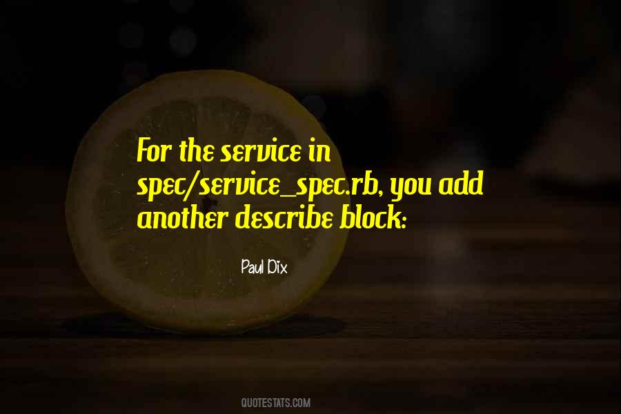 The Service Quotes #1260917