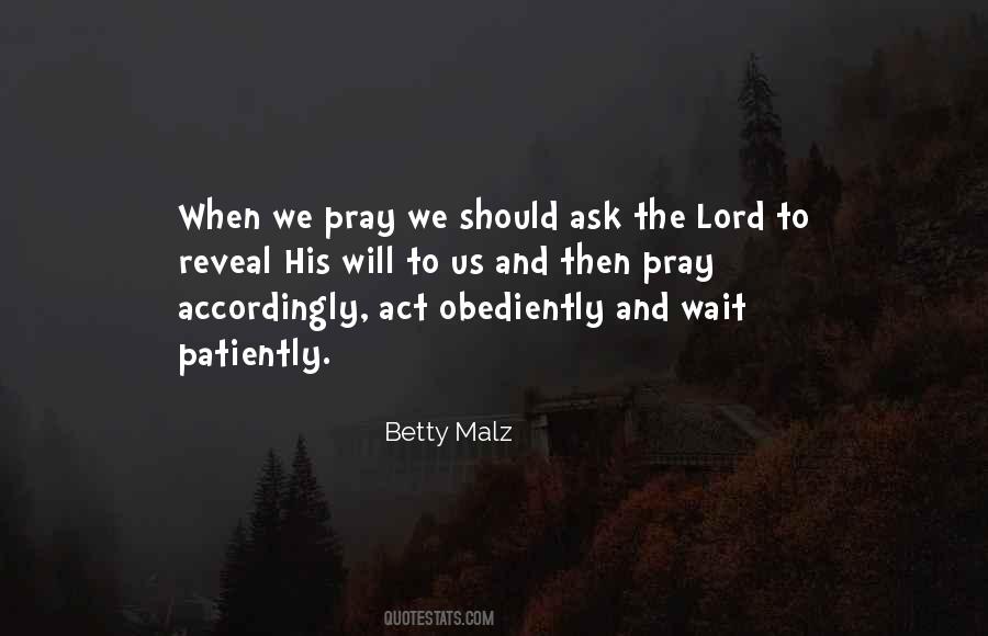 When We Pray Quotes #570198