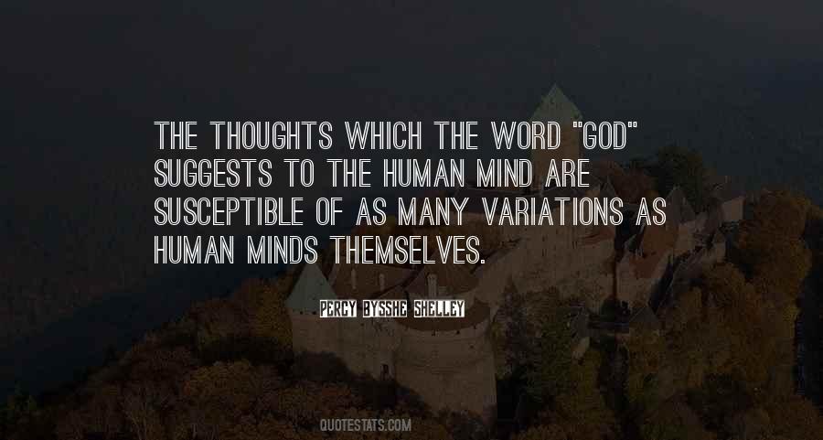 Human Mind Thoughts Quotes #1575401