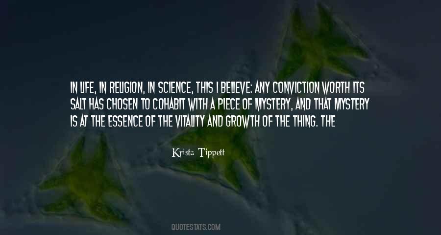 Believe In Science Quotes #239513