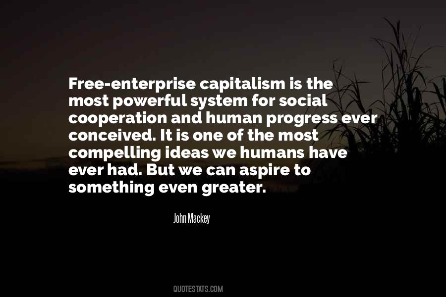 Free Enterprise System Quotes #1320158