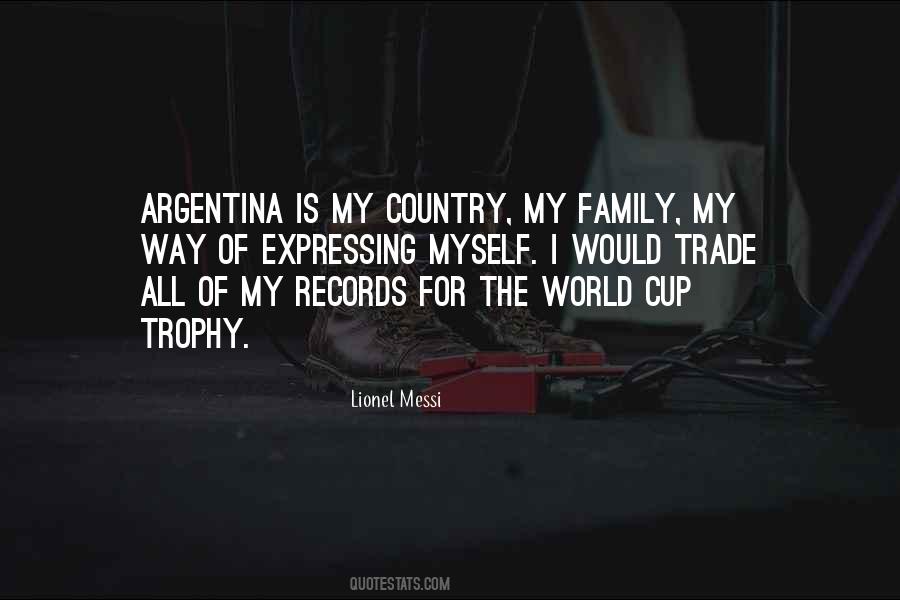 My Family Is My World Quotes #896398