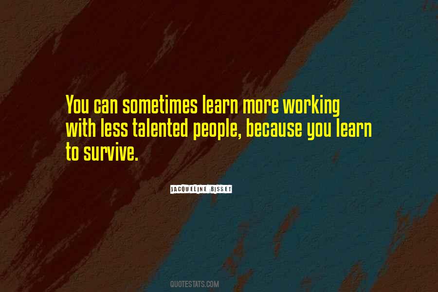 Quotes About Working Less #1464673