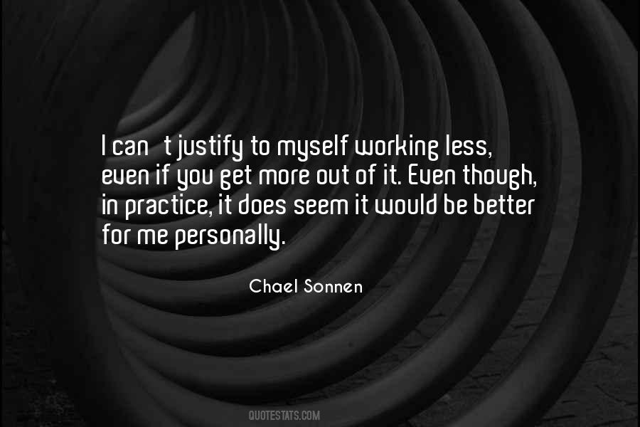 Quotes About Working Less #403490