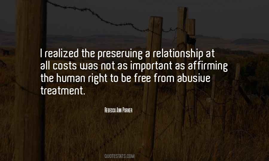 Free From Abuse Quotes #1176490