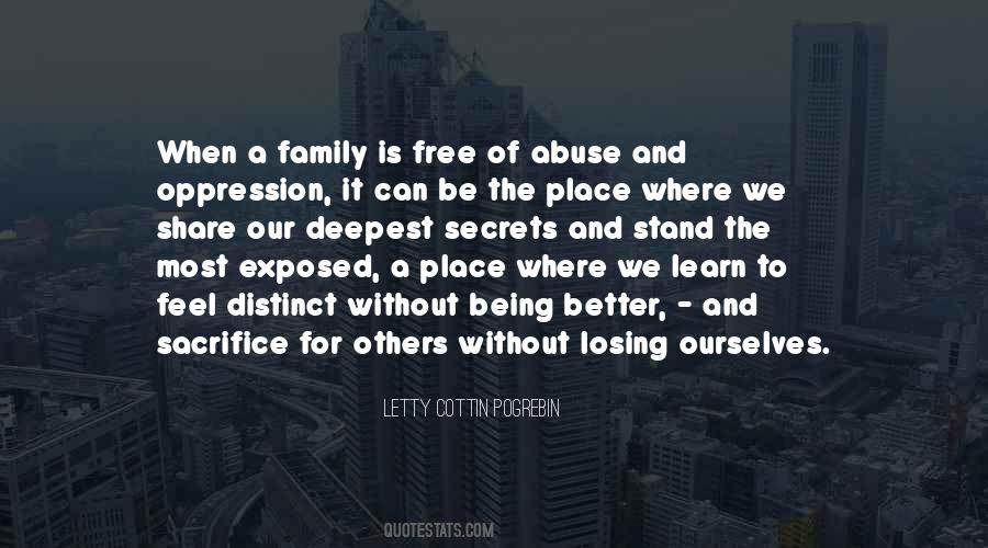 Free From Abuse Quotes #253834
