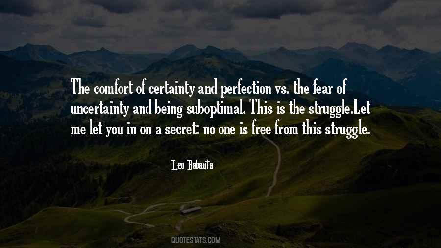 Free From Fear Quotes #1348295