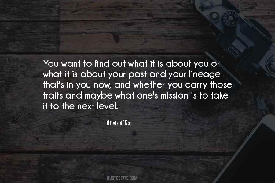 About Your Past Quotes #1754593