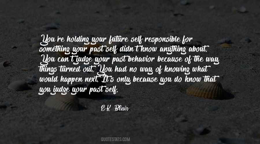 About Your Past Quotes #913595