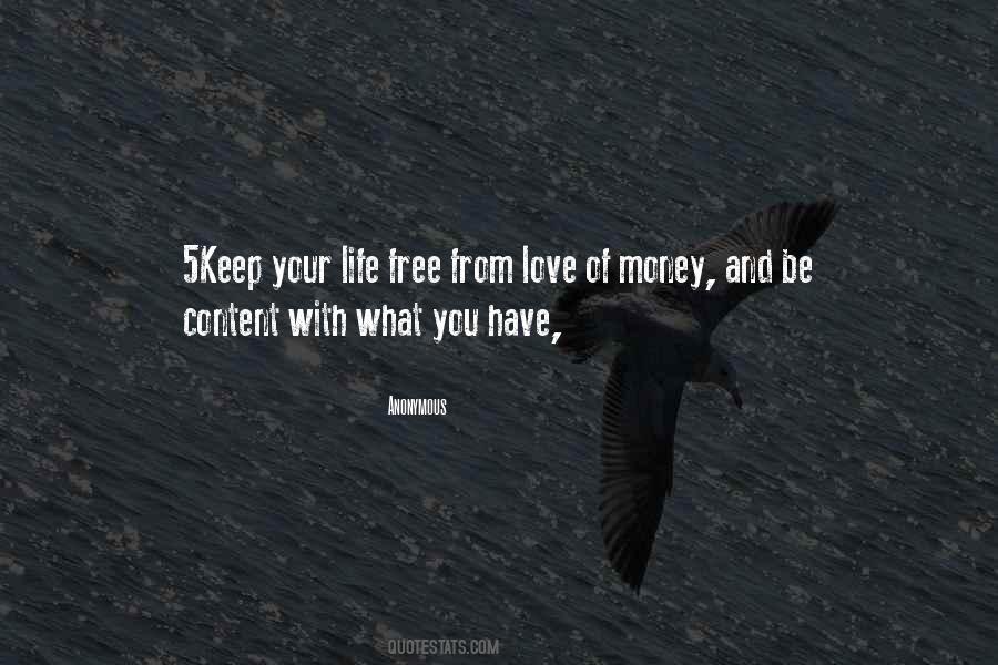 Free From Love Quotes #1025774