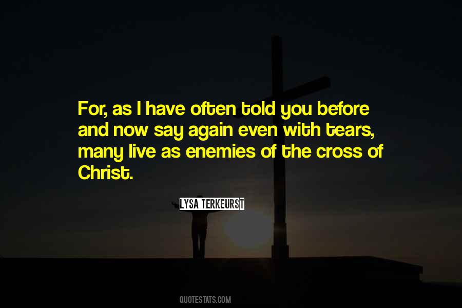 Before You Cross Quotes #1159317
