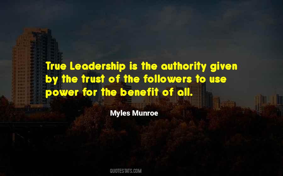 Leadership Power Quotes #1513418