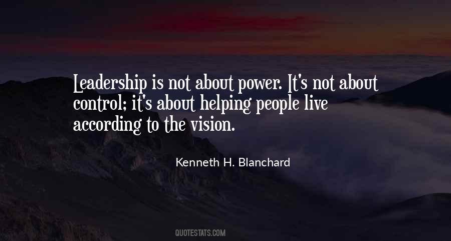 Leadership Power Quotes #1727283