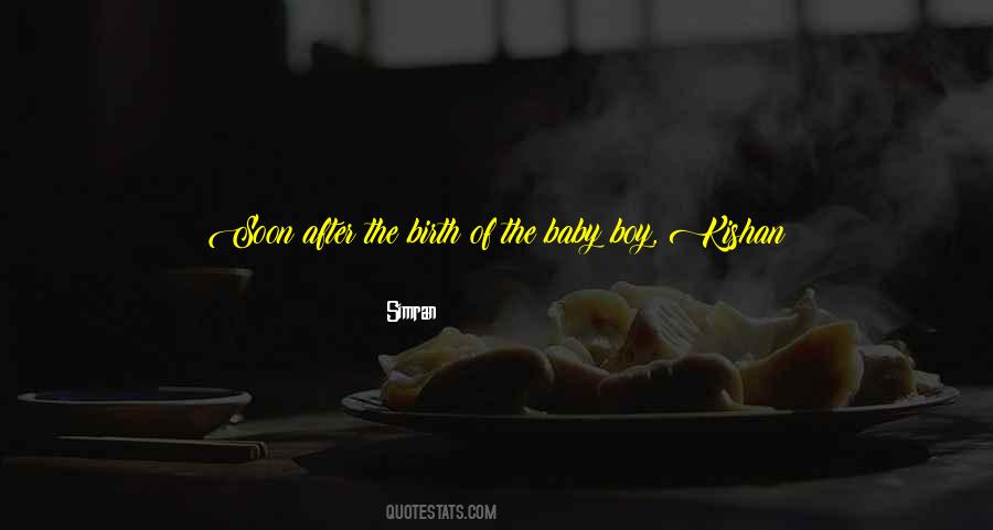 Our Baby Boy Quotes #1653415