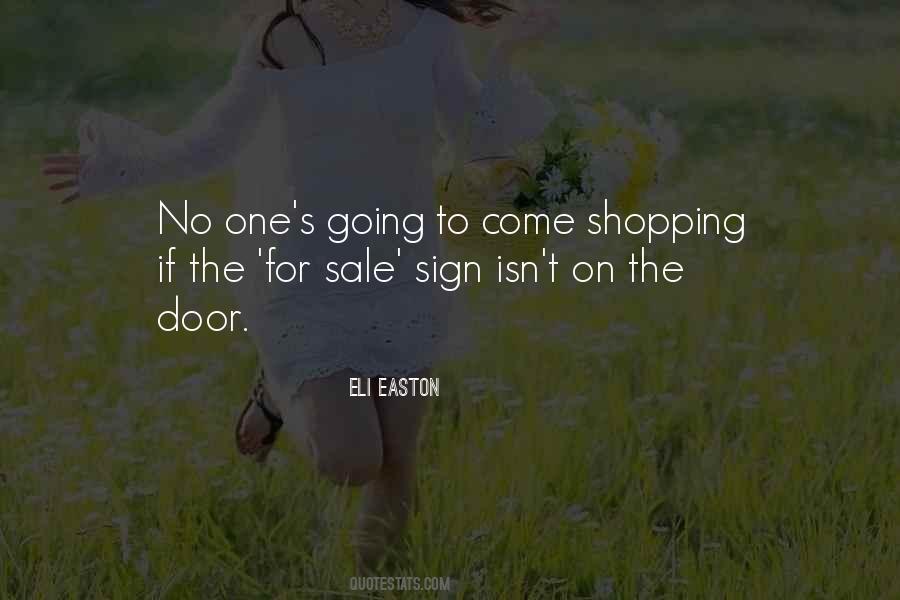 Sale Sign Quotes #49857