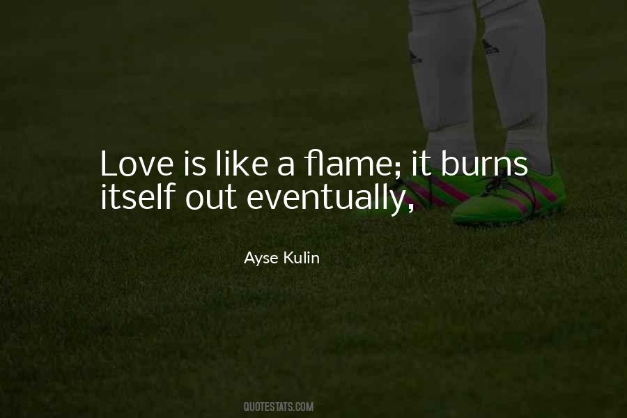 Burns Love Quotes #366208