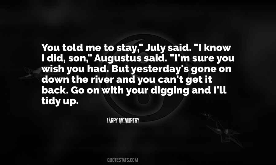Go Down On Me Quotes #1050287
