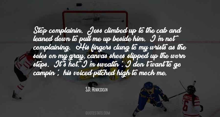 Go Down On Me Quotes #1319499