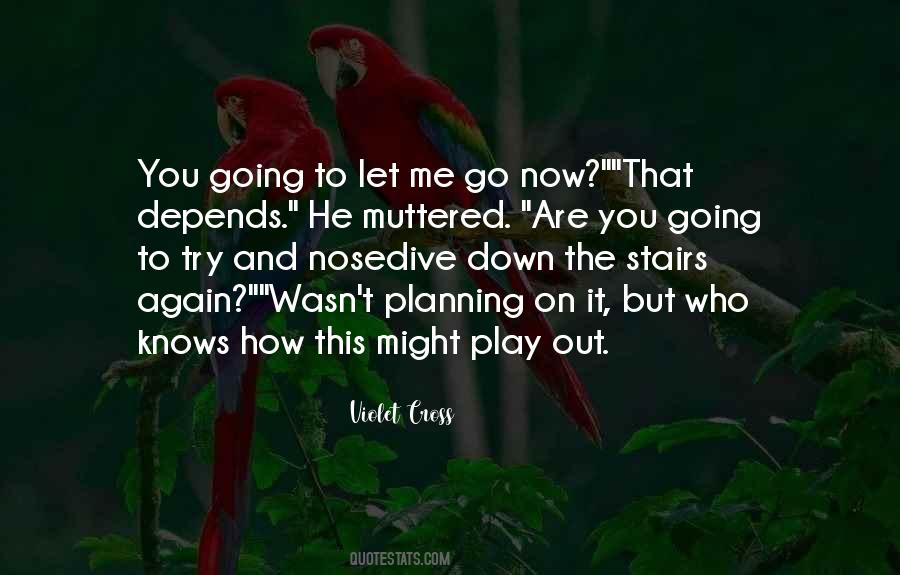 Go Down On Me Quotes #1481915