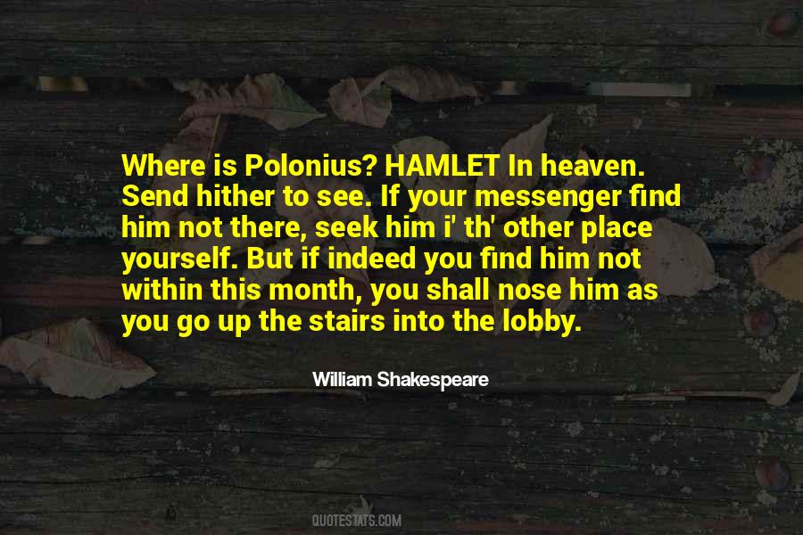 Quotes About Hamlet Himself #63221