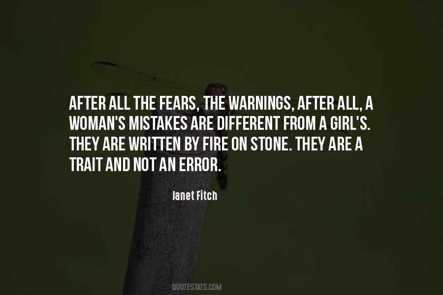 Woman Fire Quotes #1867105