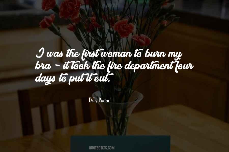 Woman Fire Quotes #657217
