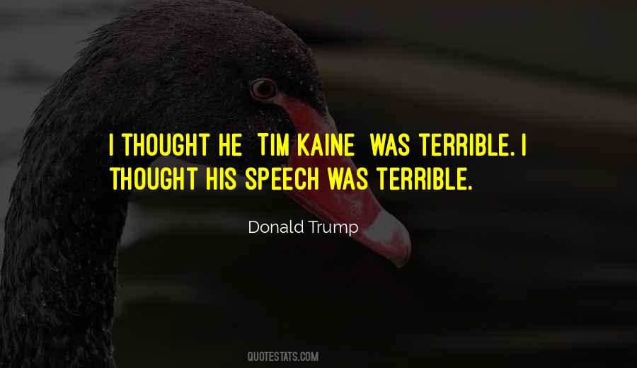 Trump Speech Quotes #143060