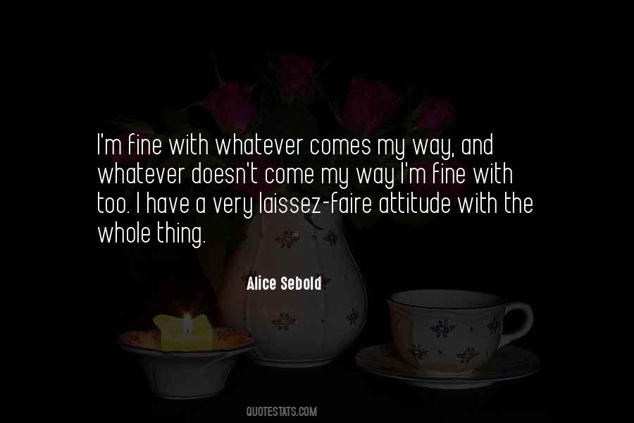 Whatever Attitude Quotes #661196