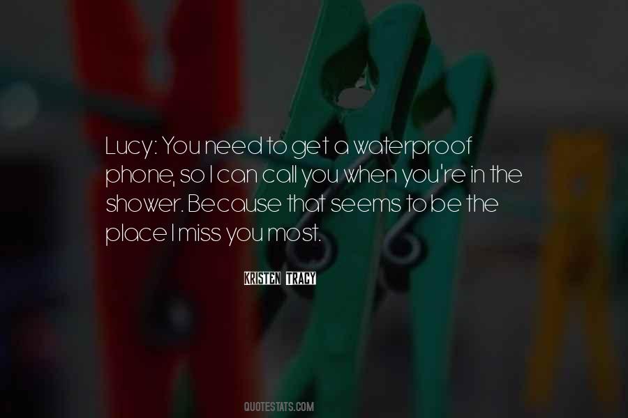 Miss A Place Quotes #172929