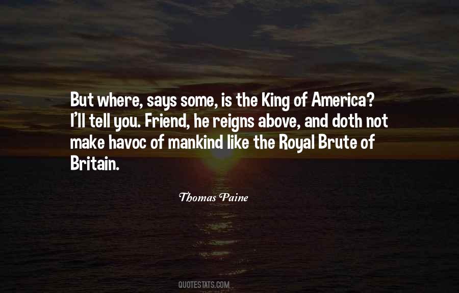 Is The King Quotes #692564