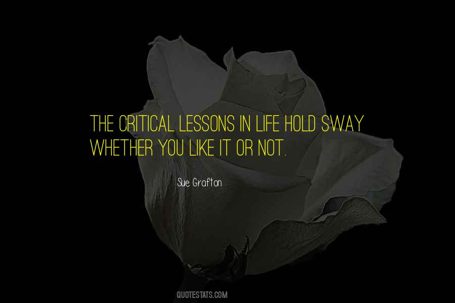 You Can Sway Quotes #21147