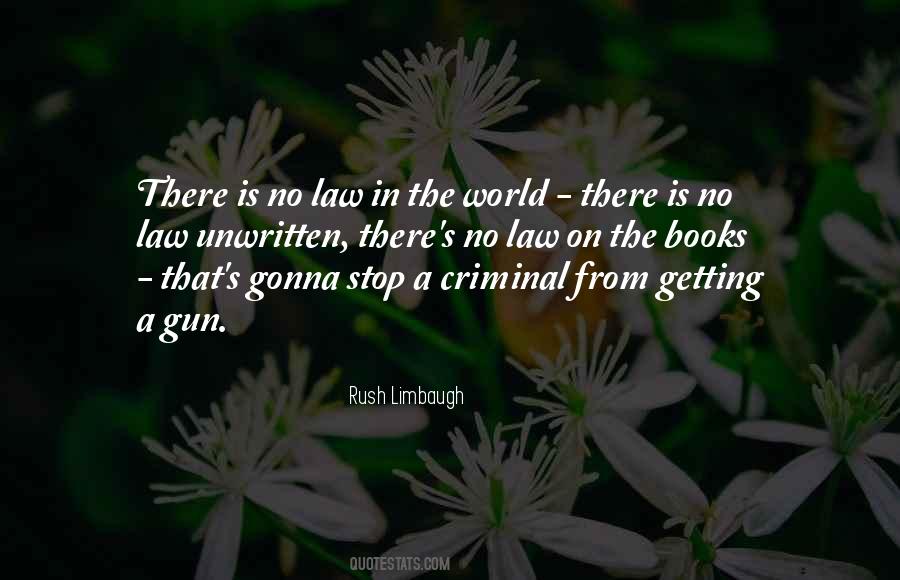 There Is No Law Quotes #1103096