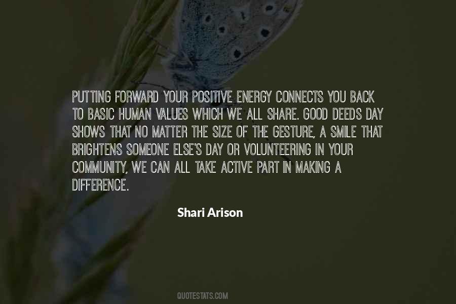 Positive Difference Quotes #1543830