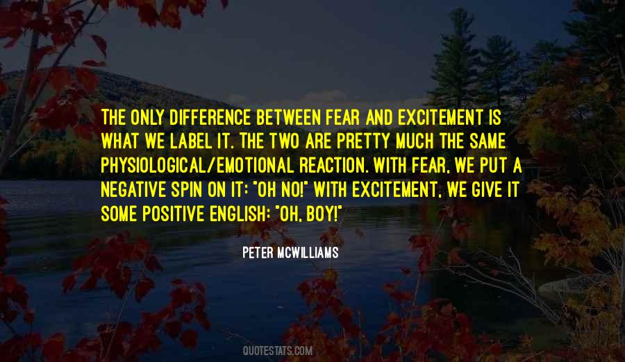 Positive Difference Quotes #522915