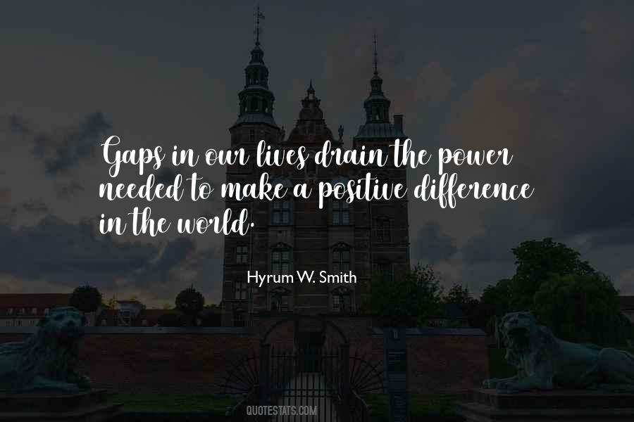 Positive Difference Quotes #614486