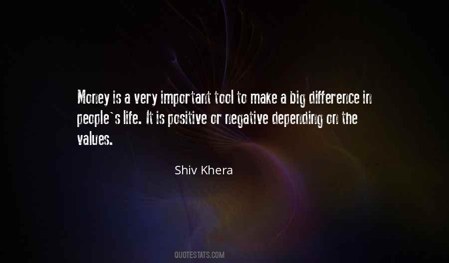 Positive Difference Quotes #810180