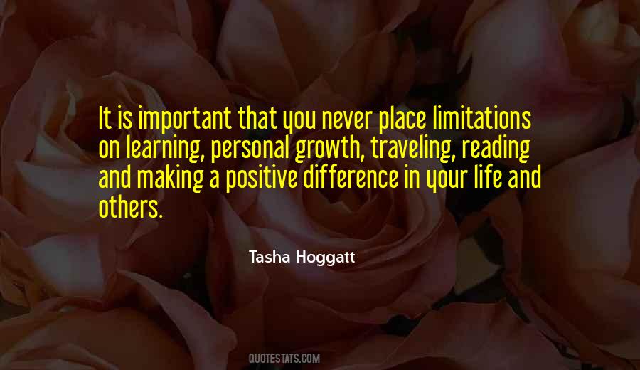 Positive Difference Quotes #94645