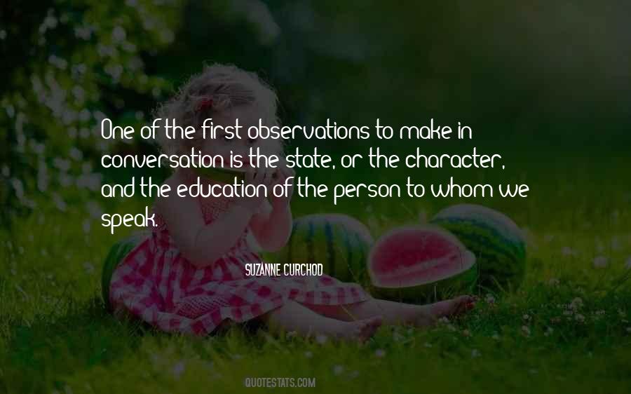 Education Character Quotes #1077704