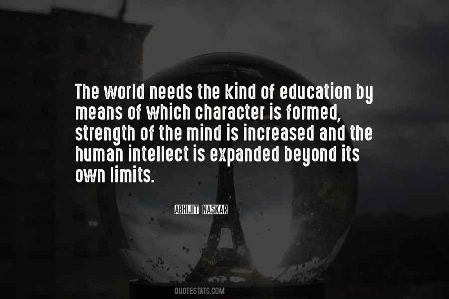 Education Character Quotes #264196