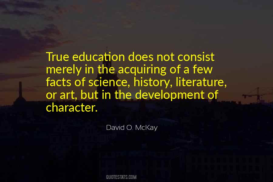 Education Character Quotes #482537
