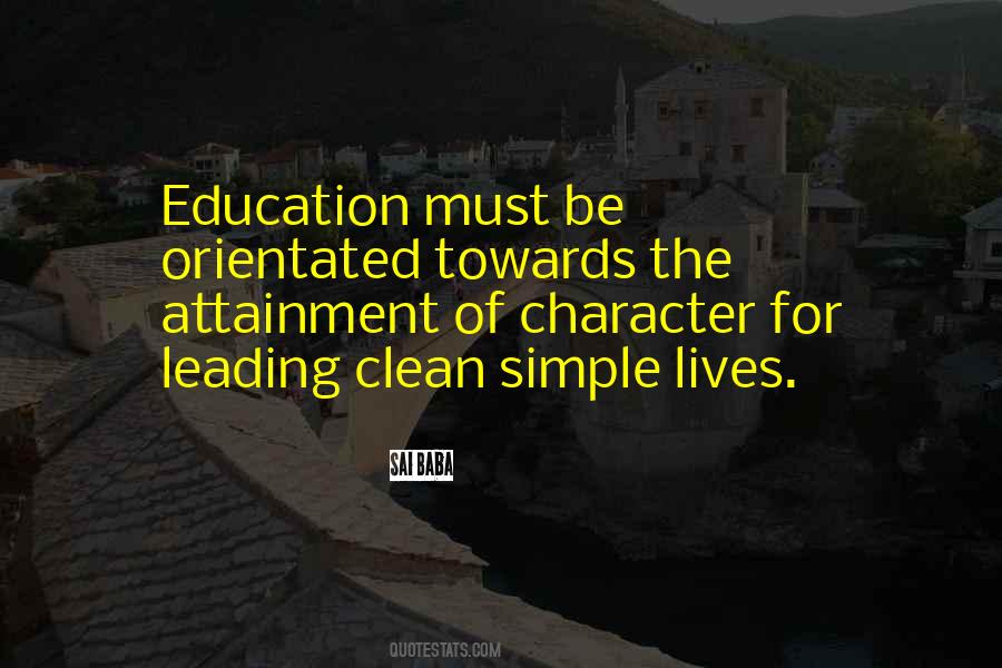 Education Character Quotes #576897