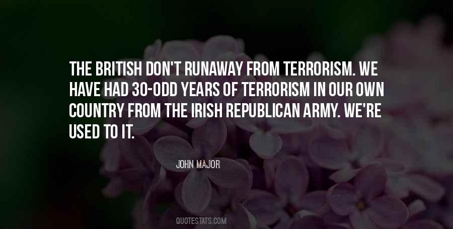 Irish Army Quotes #591305
