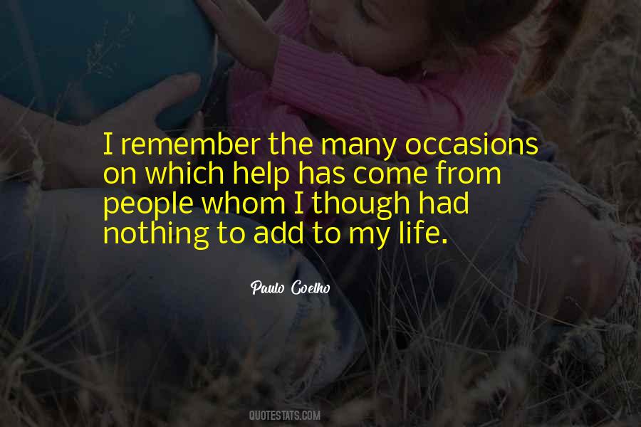 Remember Nothing Quotes #168288
